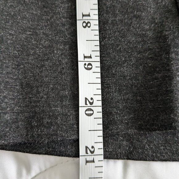 CAbi Miranda Gray Pencil Skirt Womens Size 4 Paneled Charcoal Back-Zip Stretch - Picture 16 of 16